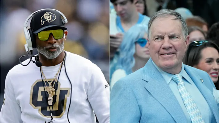 Deion Sanders Bill Bellichick