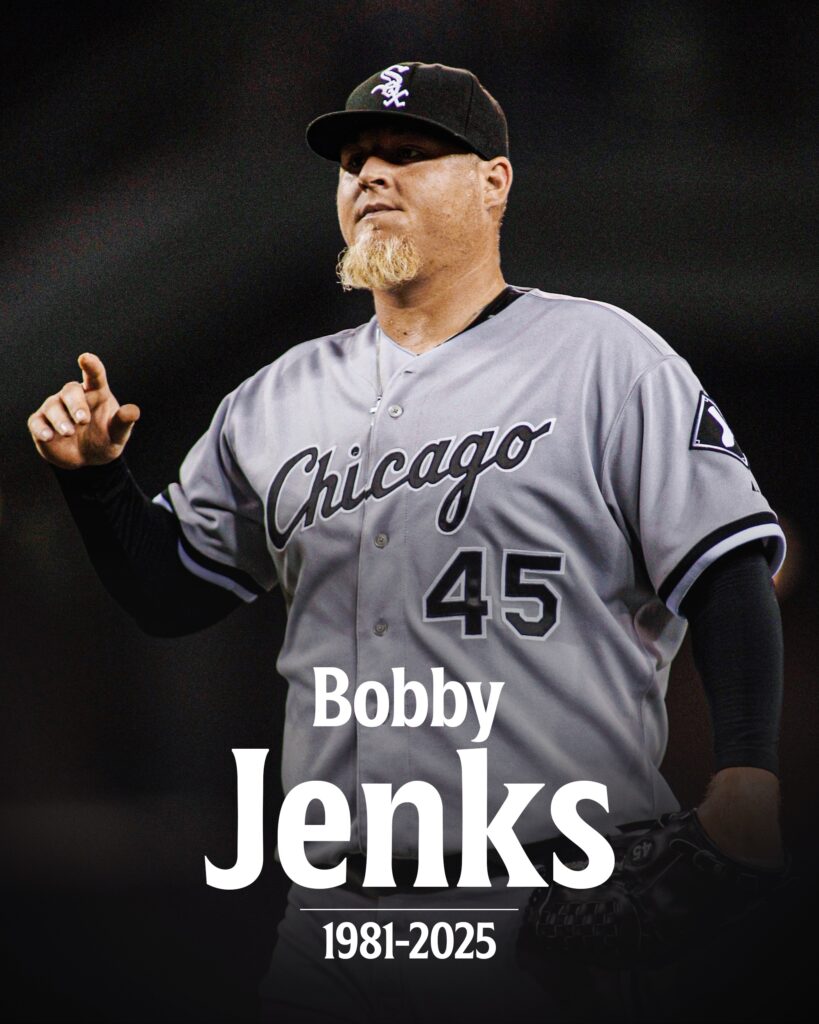Former White Sox All-Star and 2005 World Series champion Bobby Jenks has died at age 43. The baseball world mourns the loss of the iconic closer.