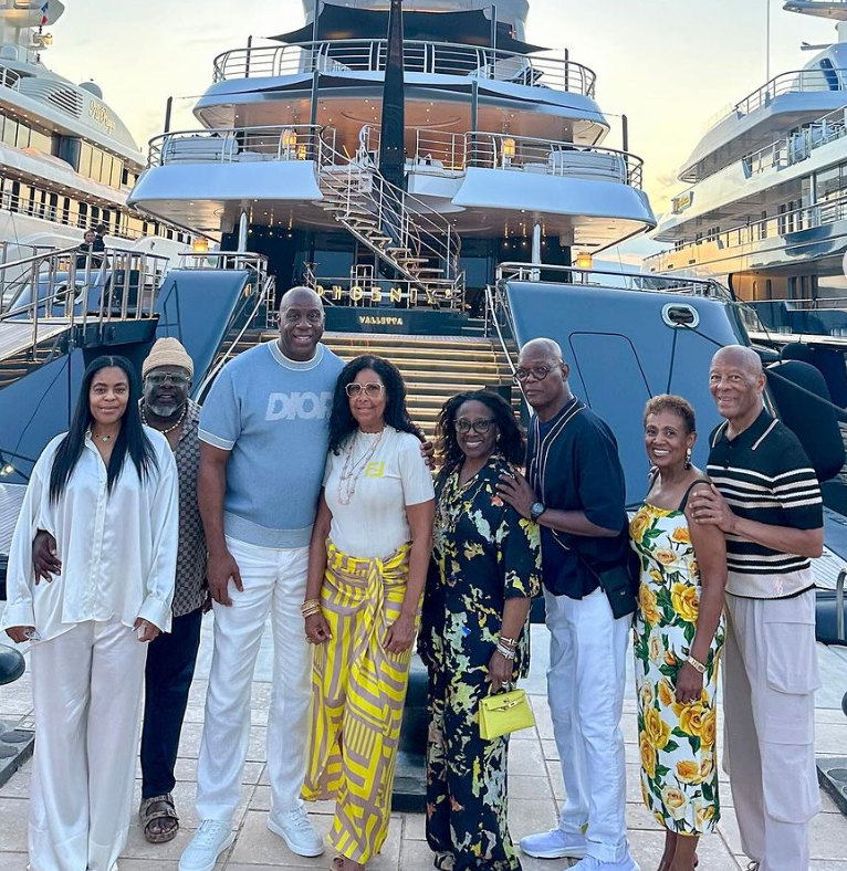 magic johnson yacht