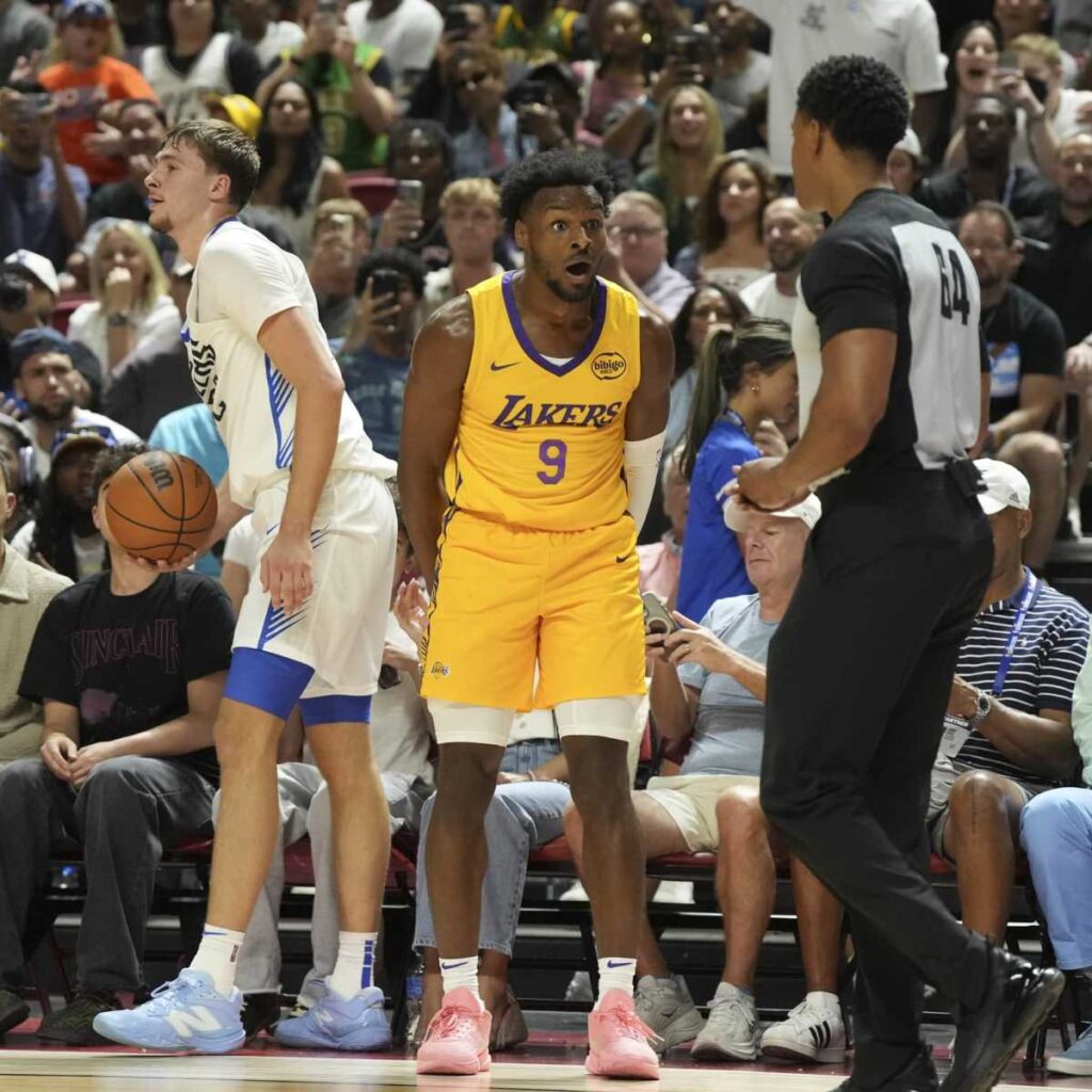 Cooper Flagg and Bronny James lit up NBA Summer League with record-breaking ticket prices and media buzz.