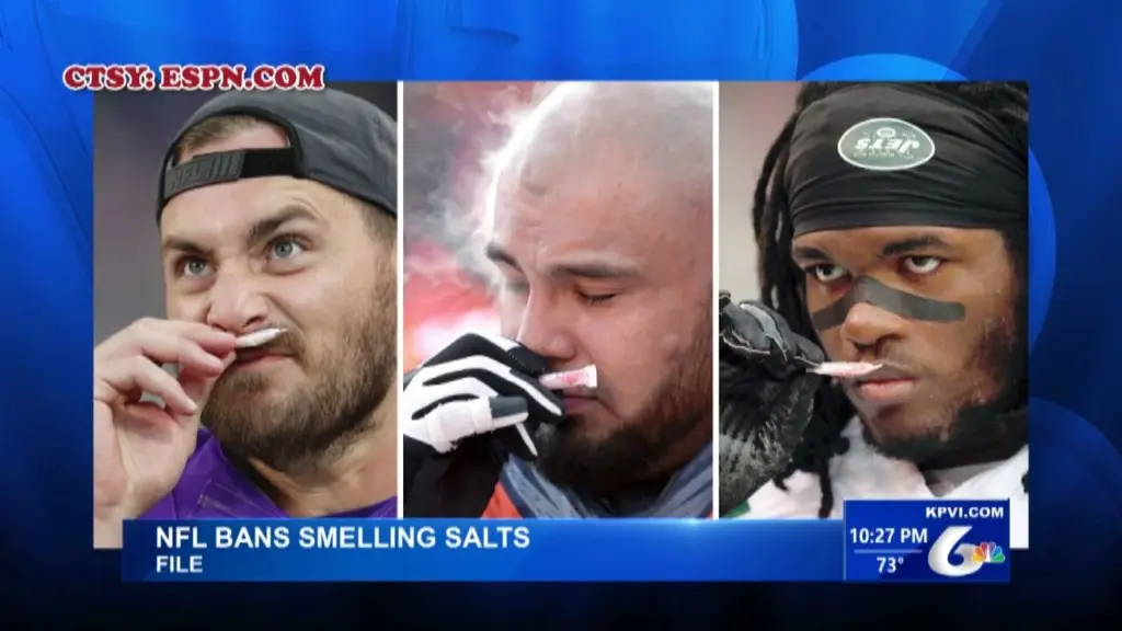 NFL smelling salts ban