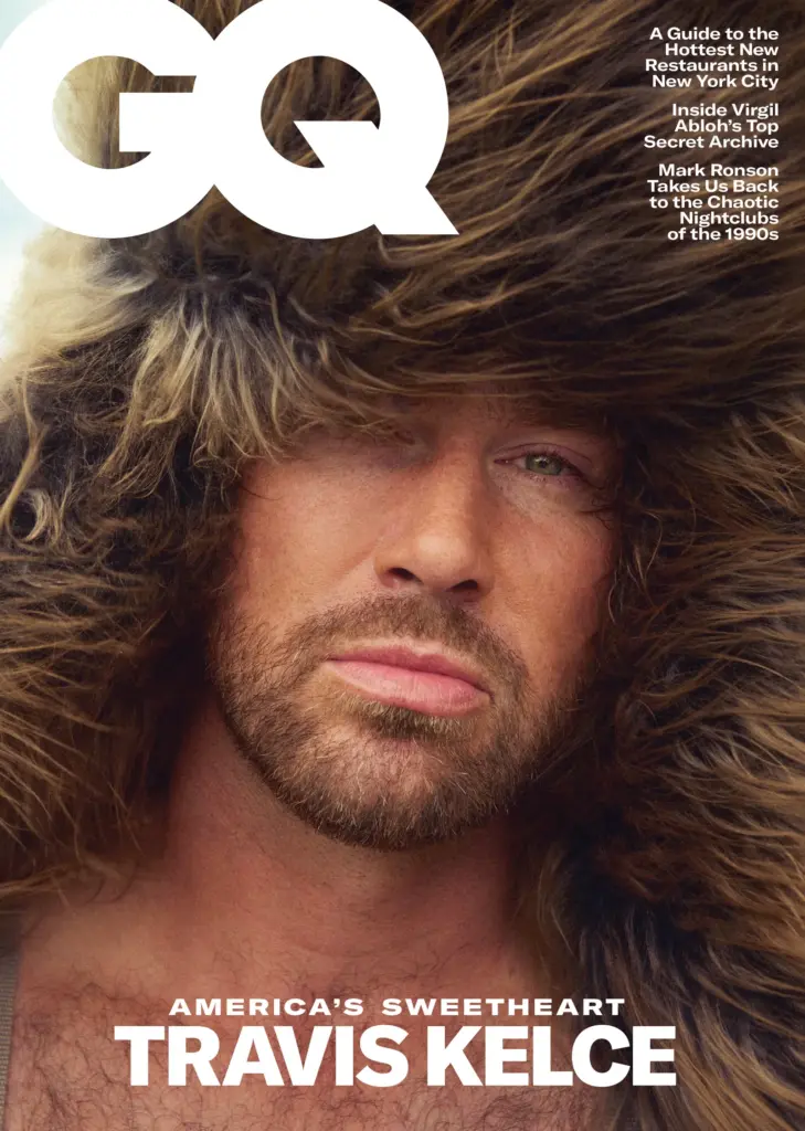 Travis Kelce GQ interview Taylor Swift football fan