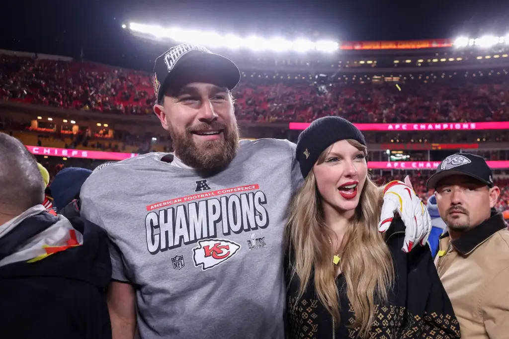 Travis Kelce GQ interview Taylor Swift football fan