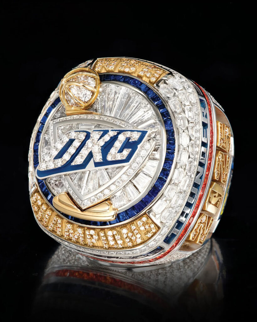 OKC Thunder championship rings