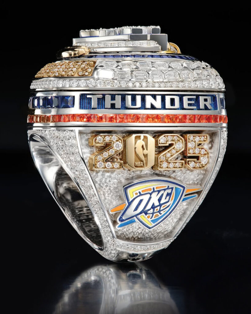 OKC Thunder championship rings
