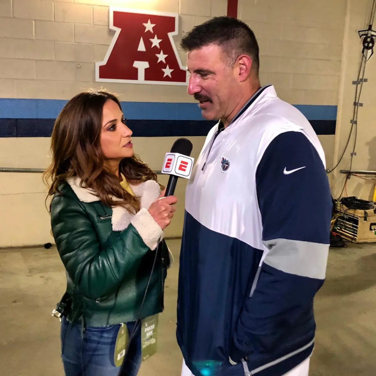 mike Vrabel Dianna Russini